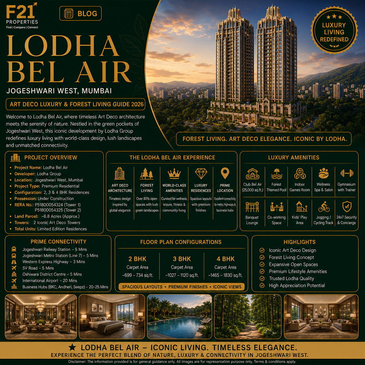 Lodha Bel Air Jogeshwari West Mumbai, Art Deco Luxury & Forest Living Guide 2026
