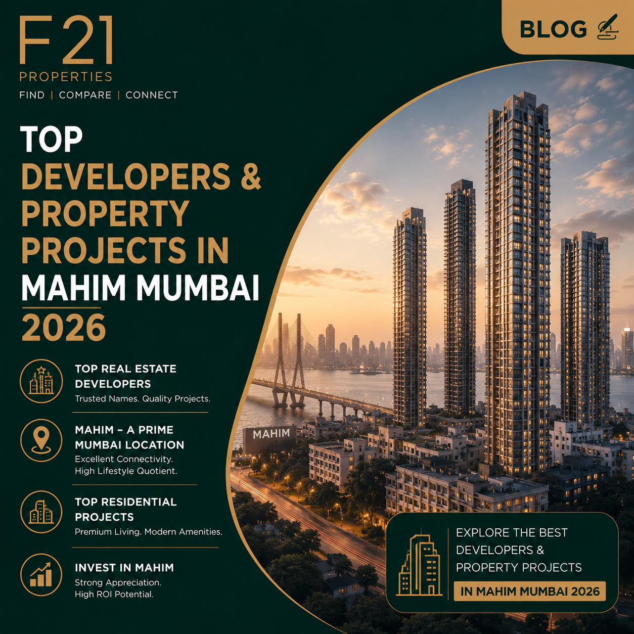 Top Developers & Property Projects in Mahim Mumbai 2026