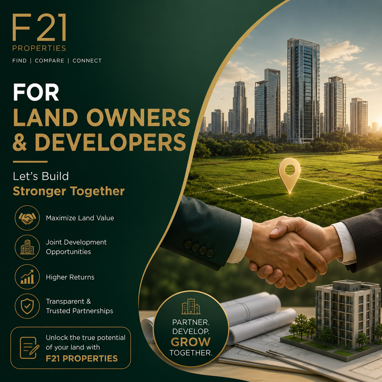 For Land Owners & Developers