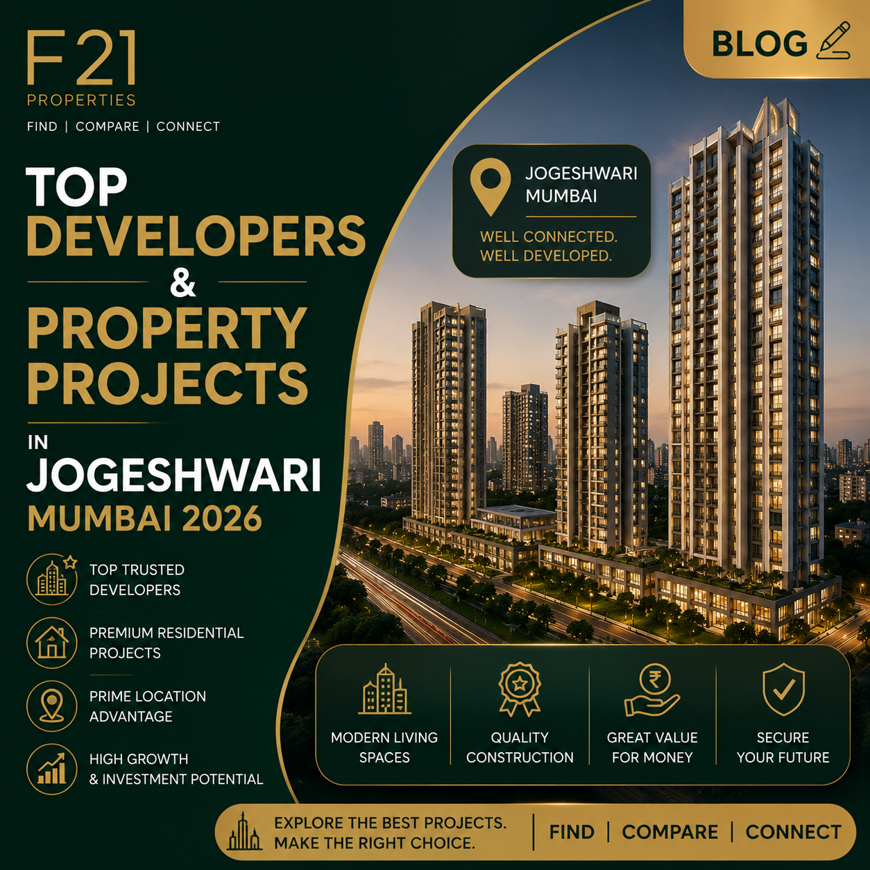 Top Developers & Property Projects in Jogeshwari Mumbai 2026