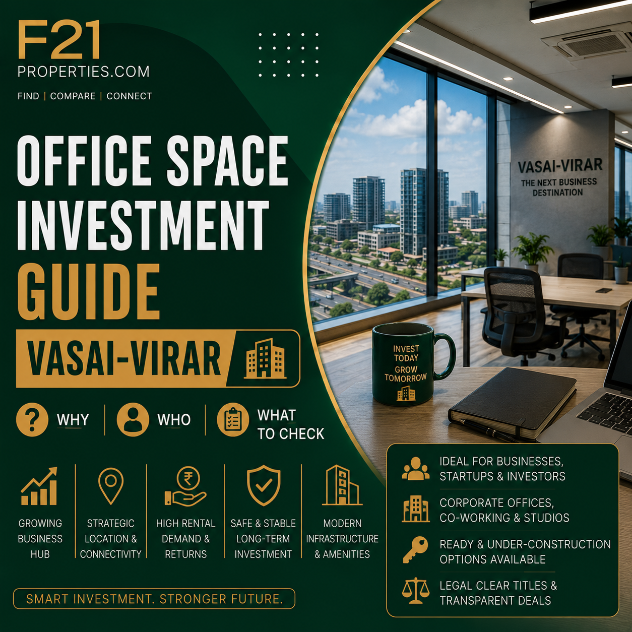 Office Space Investment Guide - Vasai-Virar (Why, Who, What to Check)