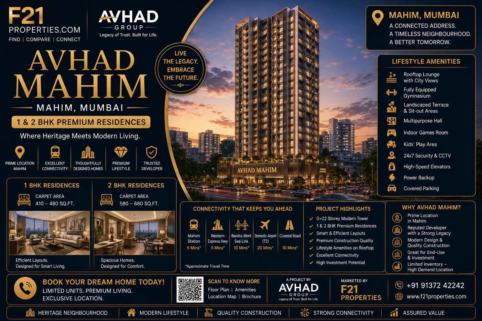 AVHAD MAHIM | 1 & 2 BHK | Avhad Group