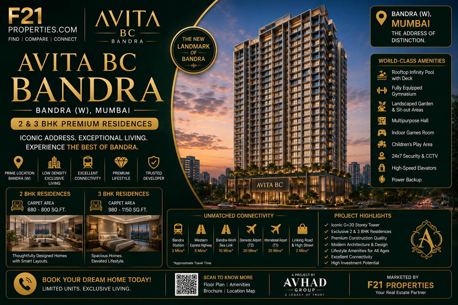 AVITA BC Bandra | 2 & 3 BHK