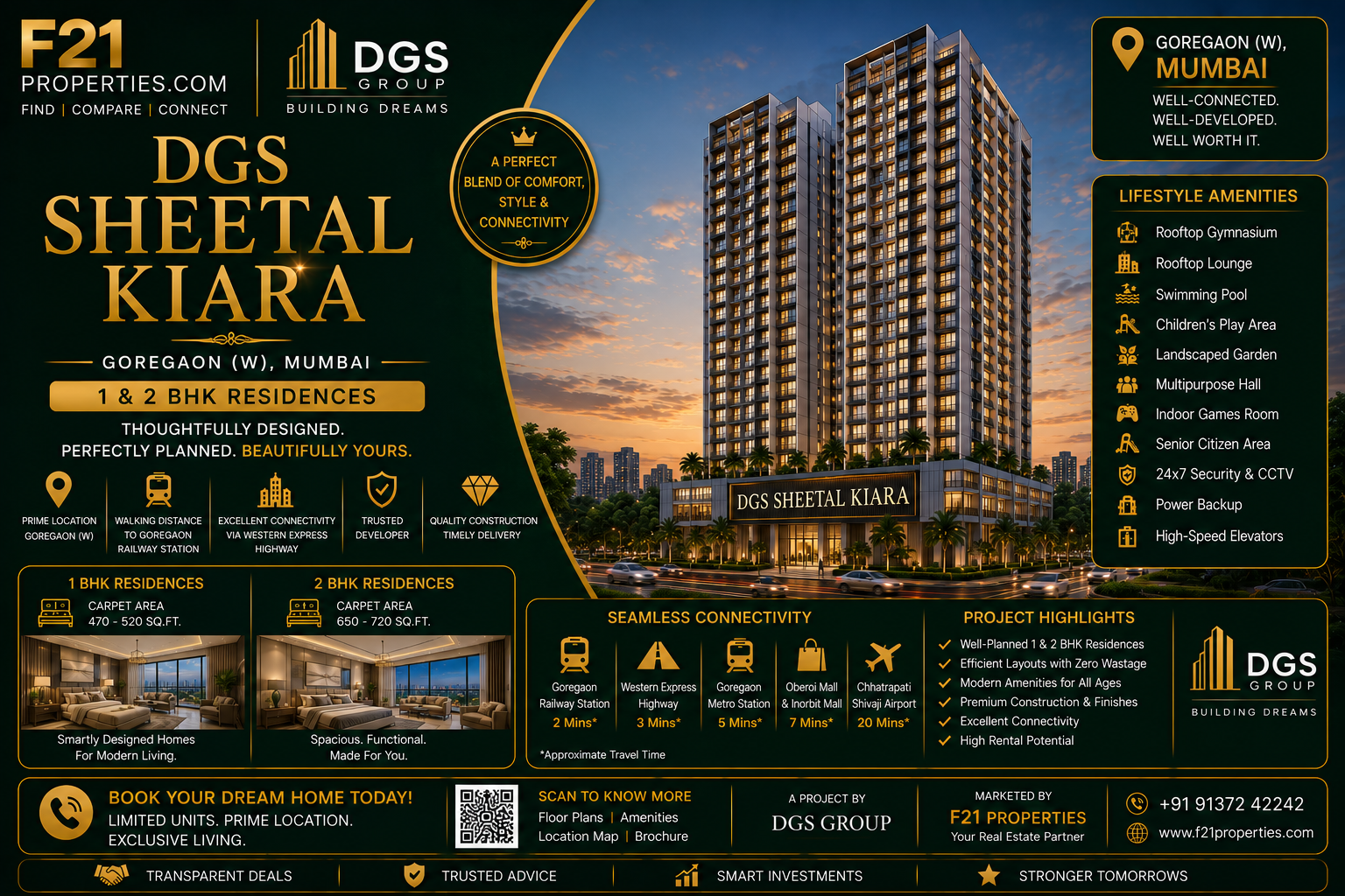 DGS SHEETAL KIARA Goregaon | 1 & 2 BHK | DGS Group
