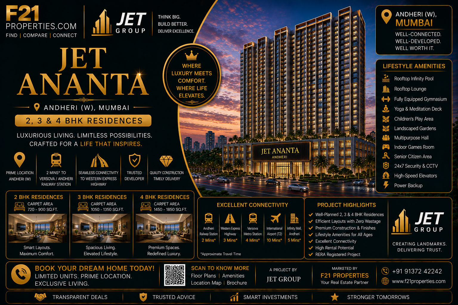 JET ANANTA Andheri | 2, 3 & 4 BHK | Jet Group
