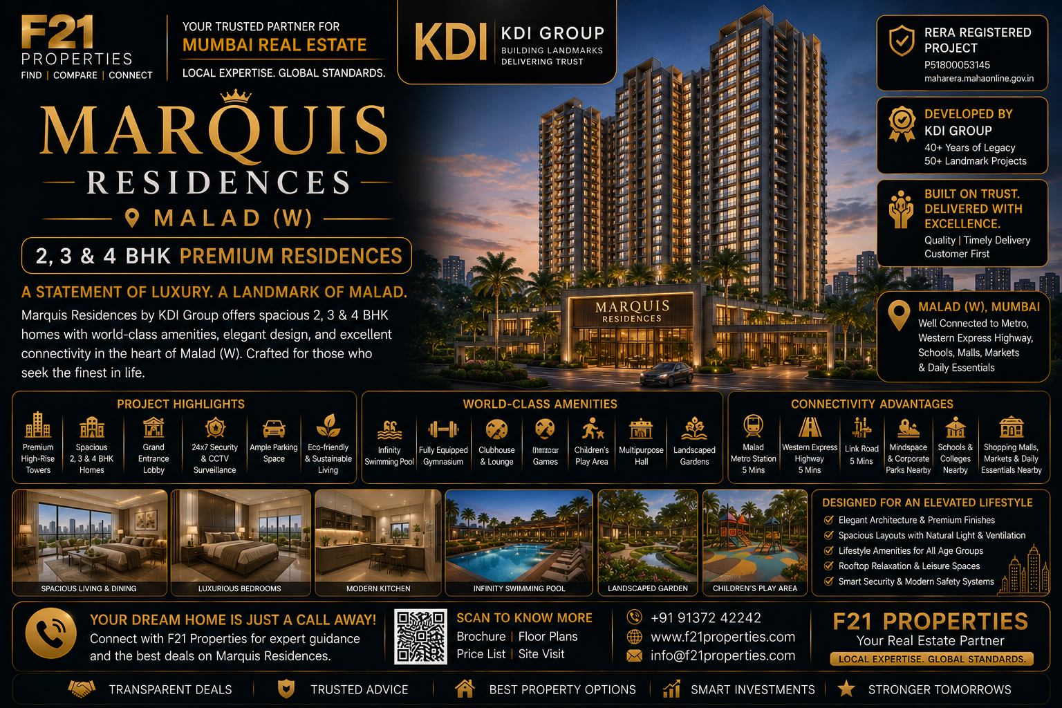 MARQUIS RESIDENCES Malad | 2, 3 & 4 BHK | KDI Group