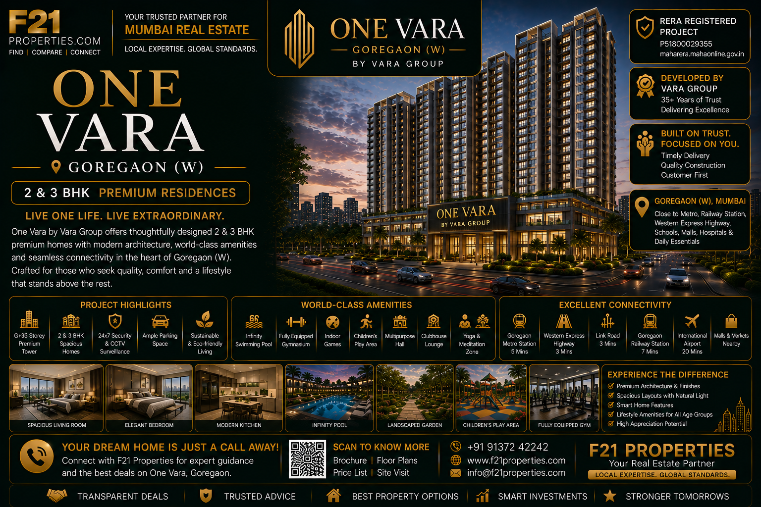 ONE VARA Goregaon | 2 & 3 BHK | Vara Group
