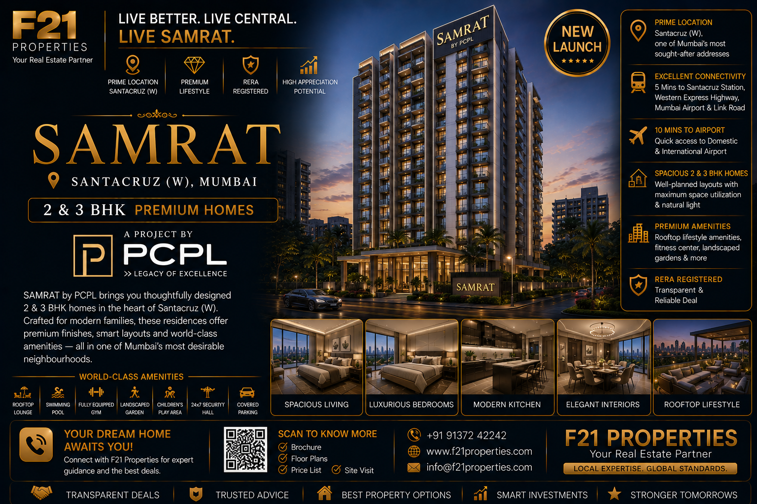SAMRAT Santacruz | 2 & 3 BHK | By PCPL