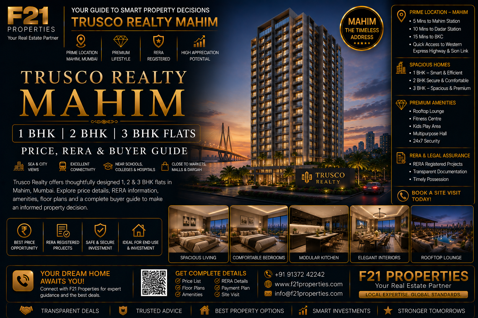 Trusco Realty Mahim 1 BHK 2 BHK 3 BHK Flats - Price, RERA & Buyer Guide