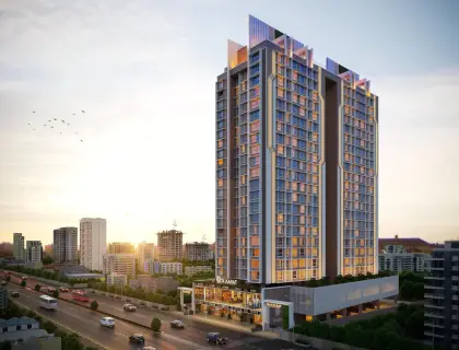Unimont 24 Karat - 1 & 2 BHK from Rs. 1.08 Cr by KGK Unimont Realty in Jogeshwari West Mumbai