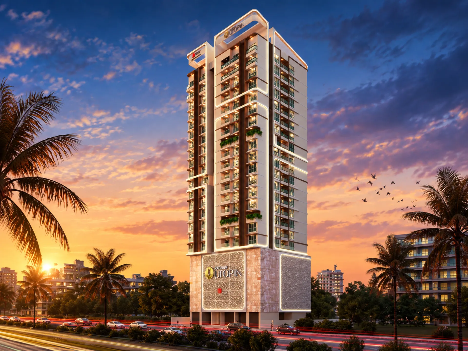 Raghav Utopia Goregaon West | 2 & 3 BHK Balcony Homes
